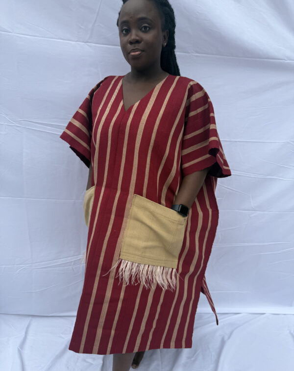 Adùn Asọ̀-Oke Boubou - Red Bloom